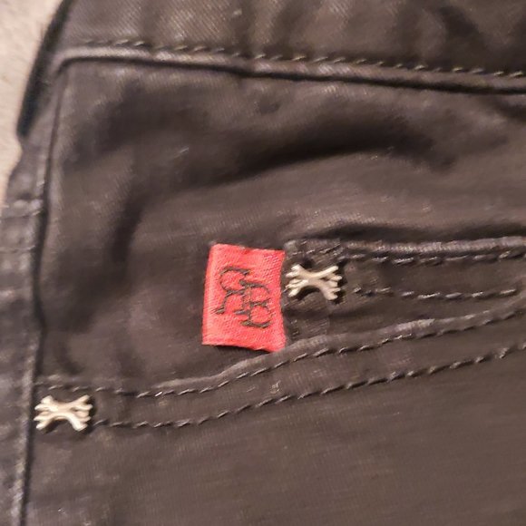 Royal Bones by Tripp Black Fishnet Skinny Jeans - Picture 6 of 9